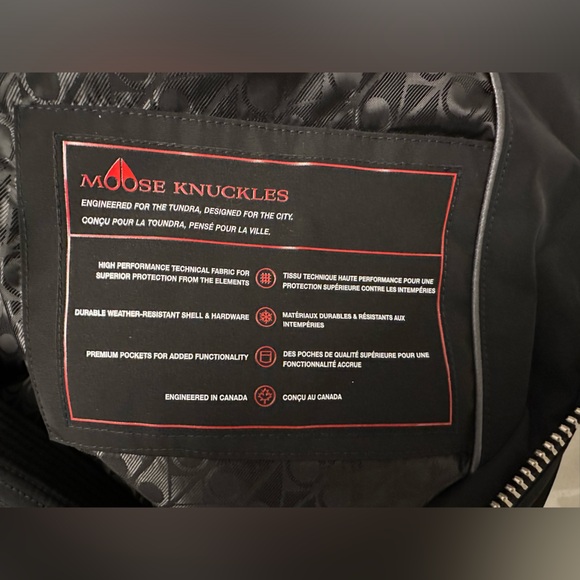 Men Moose Knuckles Parka - Picture 8 of 9